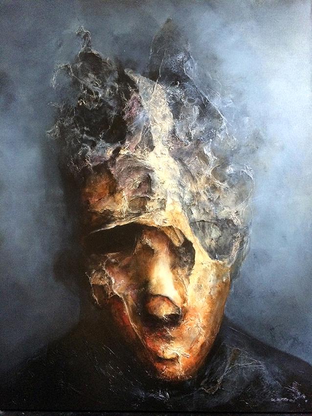 alteredside Eric Lacombe - dark soul on an easel