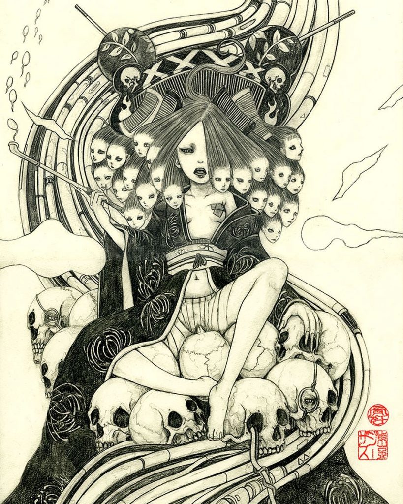 alteredside Sayu Tokyo Jesus - Japanese Sexy Death Art